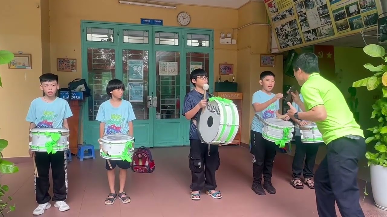 I have a dream - đội trống nghi lễ, quá dễ thương Liên đội TiH Chi Lăng