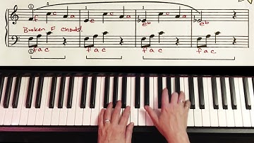 Moonlight Mist, Bastien Piano Level 2, pg. 13