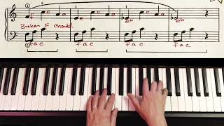 Moonlight Mist, Bastien Piano Level 2, pg. 13