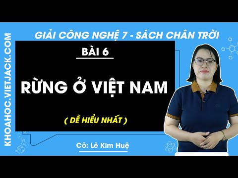 Công nghệ 7 Bài 6: Rừng ở Việt Nam – Chân trời sáng tạo – Giải Công nghệ 7 – Cô Huệ (DỄ HIỂU NHẤT)