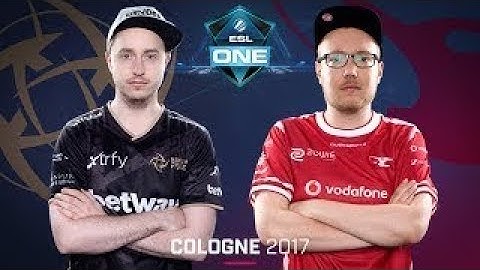 CS:GO - NiP vs  Mousesports [Cache]  - Swiss Round 3  - ESL One Cologne 2017