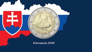 moneda conmemorativa 2 euros eslovaquia 2009
