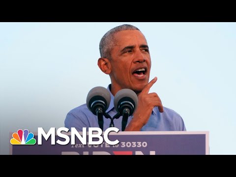 Obama Says He ‘Literally’ Left A ‘Pandemic Playbook’ For Trump That He Didn’t Follow | MSNBC