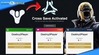 How to Setup CROSSPLAY and CROSS SAVE on DESTINY 2