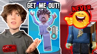 The Beast Randomly Decided To Lock In 😒 | Roblox Flee The Facility