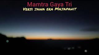 Mantram Gayatri Majapahit version