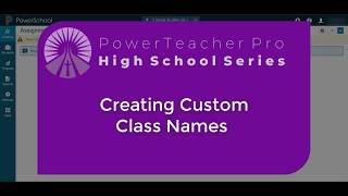 Creating Custom Class Names