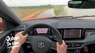 2020 SKODA KAMIQ 1.5 TSI 150 HP POV TEST DRIVE