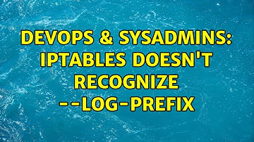 DevOps & SysAdmins: iptables doesn