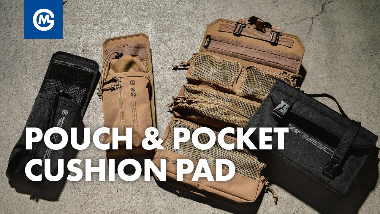 Introducing the new Cordura series: the hanging roll pouch, seat 