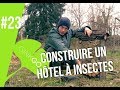 Construire un hôtel à insectes au potager