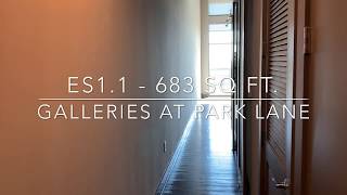 ES1.1 - 683 sq ft.