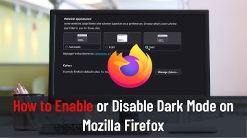 How to Enable or Disable Dark Mode on Mozilla Firefox (Guide)