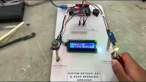 Fire & Smoke Detection System using Arduino Uno | Industrial Electronics Project