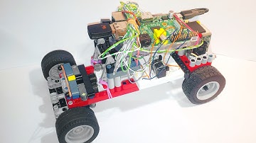 LEGO car powered by Raspberry Pi wirelessly