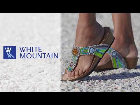 white mountain blue jay sandals