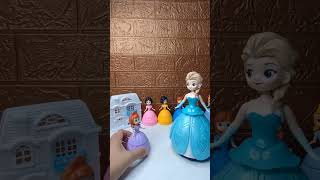 SATISFYING WITH UNBOXING CUTE TRANSFORMING ELSA #disneycharacter #yt #trending