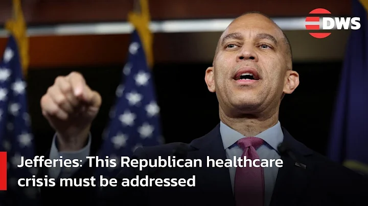 Jeffries Slams GOP Over ‘Healthcare Crisis’ As U.S. Shutdown Deepens | DWS News | AC1F