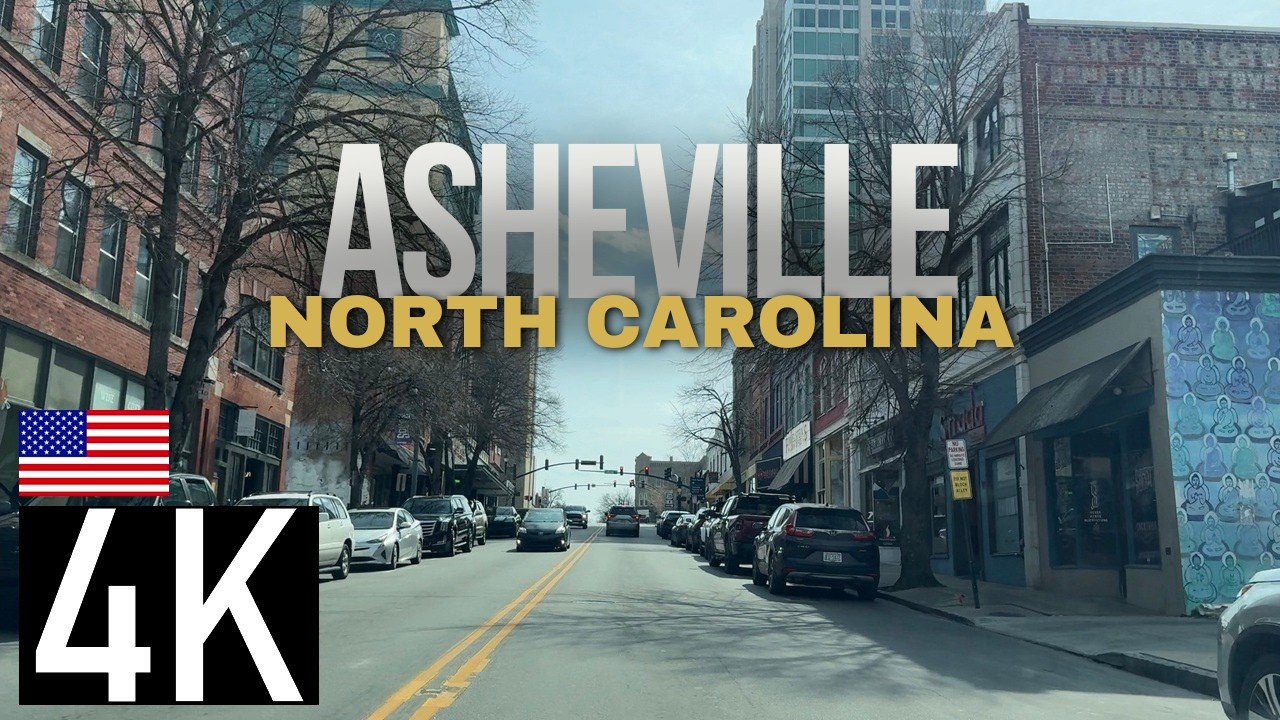 Road Tour – Asheville, North Carolina, USA – Downtown Asheville Road Trip
