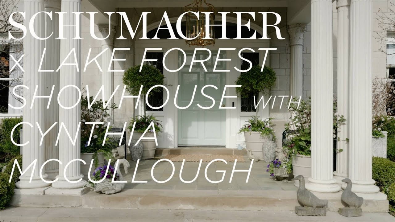 Cynthia McCullough's Foyer at the Lake Forest Showhouse