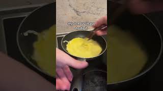 Day181 is so squishy😮‍💨🔥 #challenge #japanesefood #cookingshorts #omurice