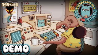 Adventures of a Cat in Space Full DEMO Walkthrough/ All Achievements (Point & click Adventure Game) screenshot 3