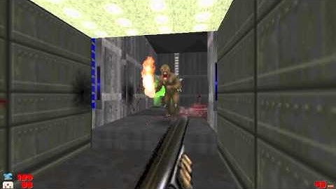 Brutal Doom V19 - Doom II: Hell on Earth - Map04: The Focus