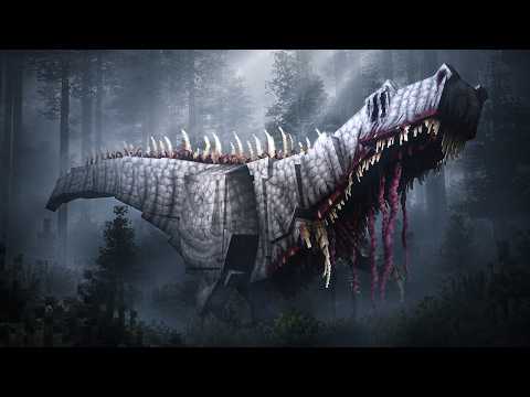 Surviving Minecraft's DEADLIEST Dinosaur... The Parasitic Rex