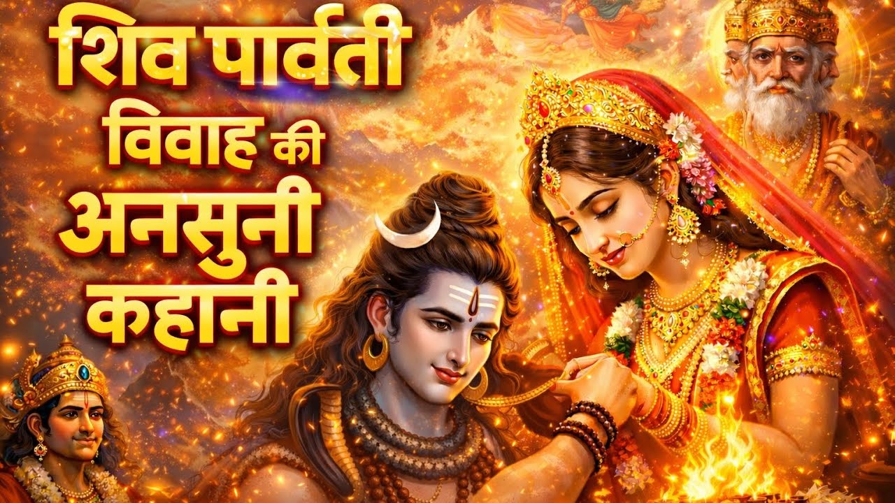 👉 99% लोग नहीं जानते शिव-पार्वती विवाह की ये अनसुनी कहानी 😱🔱 shivratri Special Mahadev Parvati Vivah