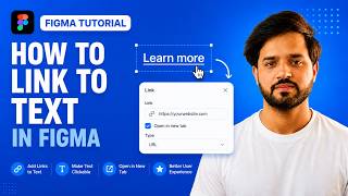 How to Link Text in Figma | Make Text Clickable in Figma