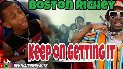 Real Boston Richey - Keep on Gettin It (Official Music Video)(Reaction)