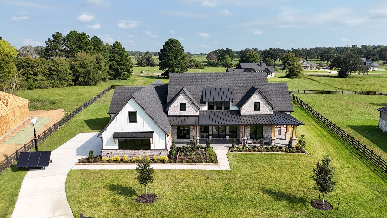 Tour this $1.2 Million Dollar LUXURY Modern Farmhouse on an Acre