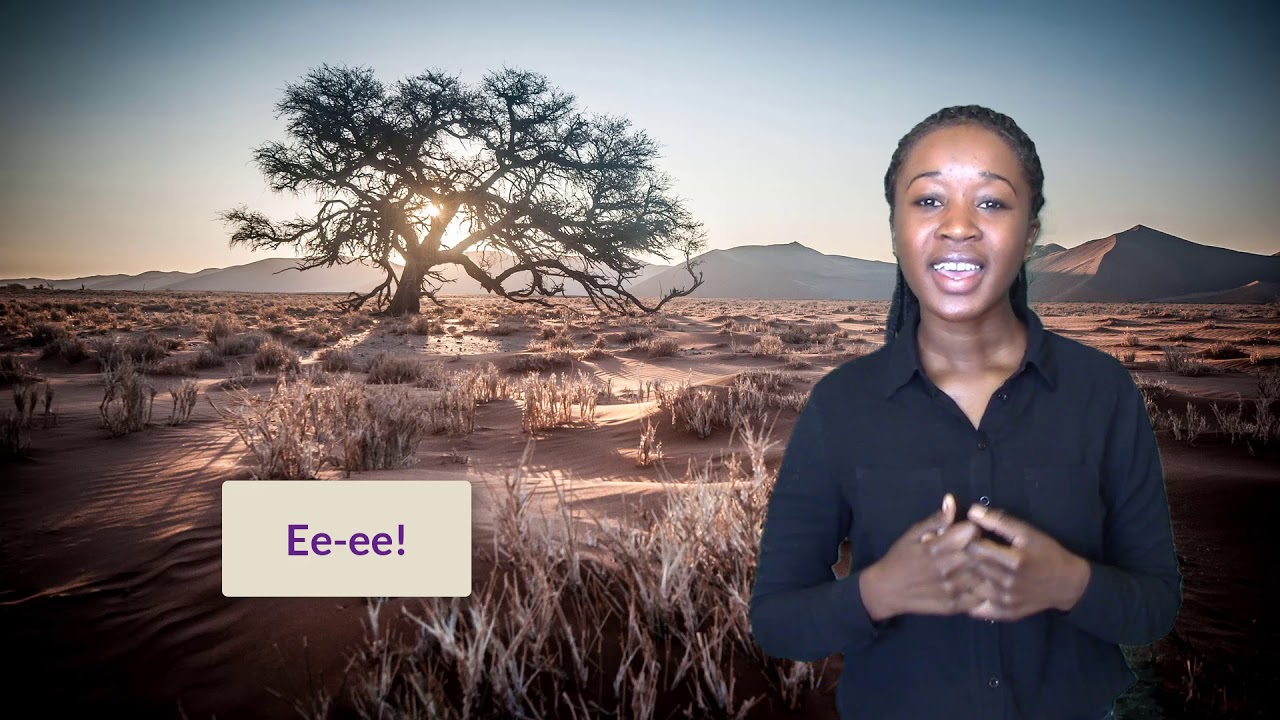 Greetings in oshindonga with Emily