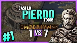 El PODER de la CURACIÓN... y del TRIGO  | Cómo GANAR un 1 VS 7 con IBEROS ⚔ | IMPERIUM 3 (Parte 1)