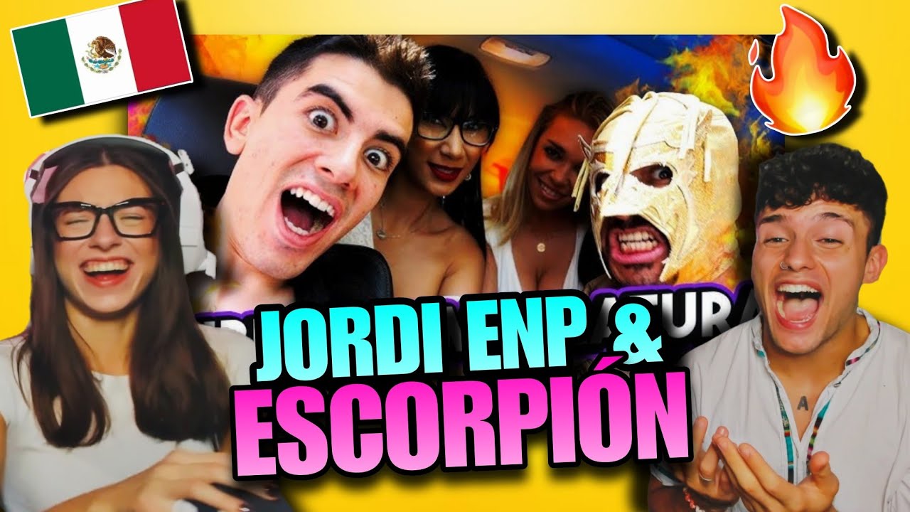 🇪🇸 MI NOVIA REACCIONA a JORDI ENP & ESCORPION al VOLANTE por PRIMERA VEZ 🇲🇽😳 *se CALENTÓ la COSA*