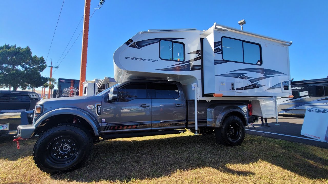 22 Ford F550 4x4 Lariat Pickup By Elevation Off Grid With Liquid Spring Suspension Youtube