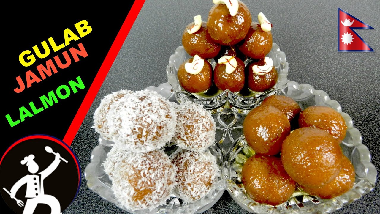 Milk Powder Gulab Jamun Lalmon recipe How to make MILK POWDER GULAB