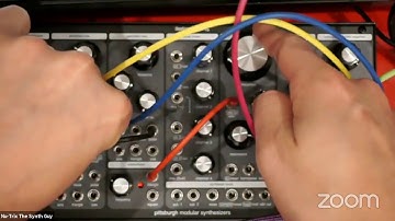 Live jam with #pittsburghmodular #SV-1B - Nu-Trix The Synth Guy