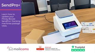 Pitney Bowes SendPro+ Rate Change Update Instructions