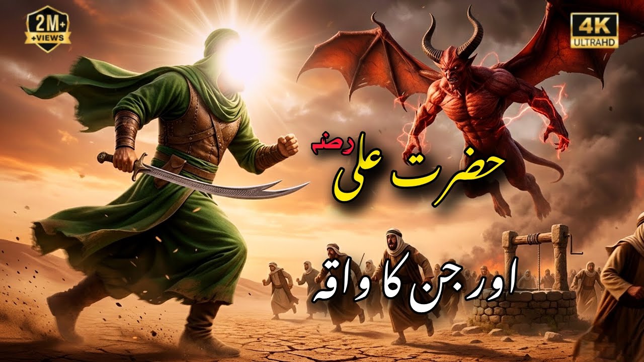 Hazrat Ali RA Aur 20 Hazaar Jinn Ka Waqia | Mola Ali Ki Tareekhi Jung| Islamic Story Urdu| Deen Echo