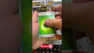 🎉Giveraway🎉 Surging Sparks Cahsing Pikachu SIR! #pokemoncardopening