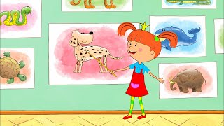 THE LITTLE PRINCESS 👑 - I DON'T WANT TO GO KINDERGARTEN - NEW ANIMATION FOR CHILDREN