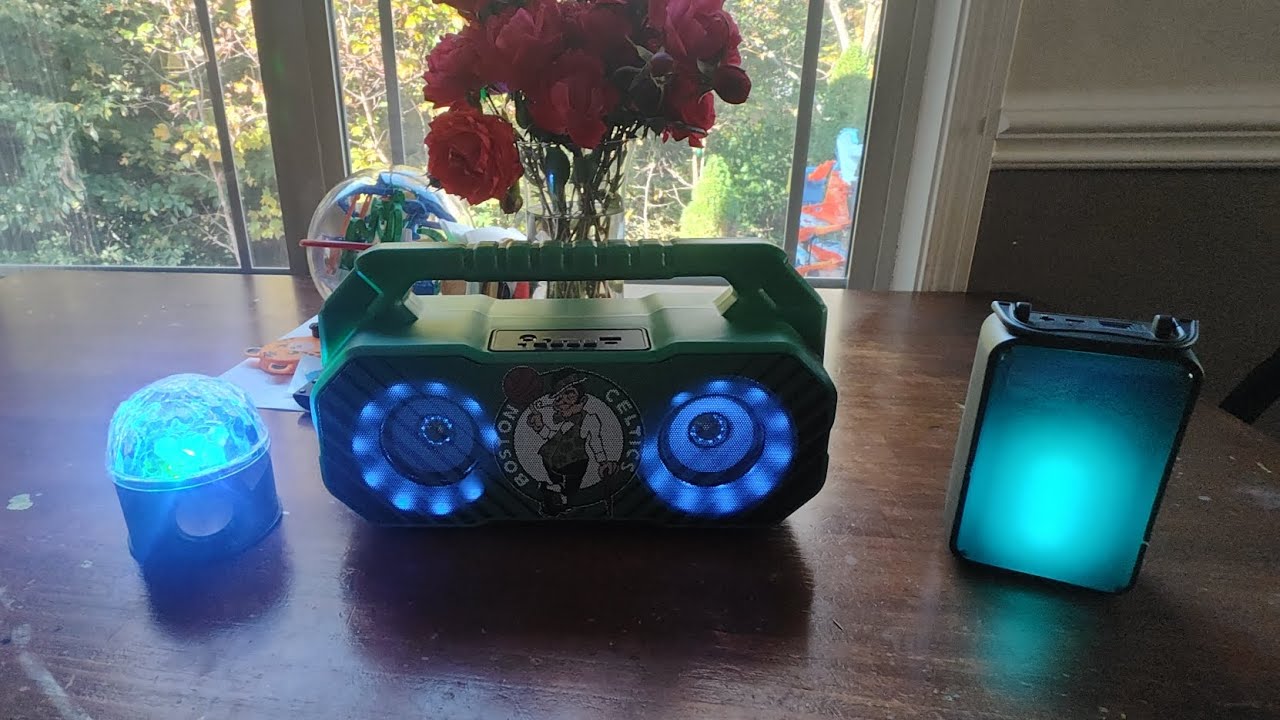 Bass Test Soar BBX ILLUMINA Neon and 2Boom BT185