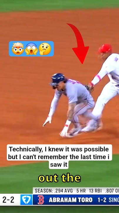 image of Terrible Base Running or Amazing Defense #baseball - YouTube