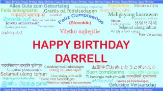 Darrell   Languages Idiomas - Happy Birthday