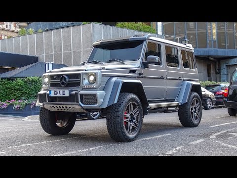 (MANSORY) Mercedes-Benz G500 AMG 4x4 INVASION In London!