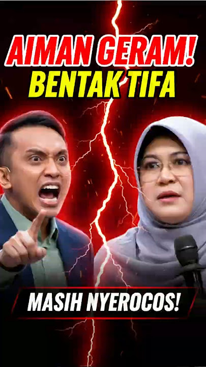 Download lagu MARAH ! AIMAN BENTAK TIFA BILANG GAK FAIR #jokowi