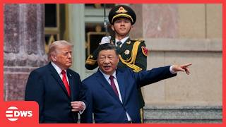 FULL VIDEO: Xi Jinping Greets Trump With Massive Ceremony at Great Hall of the People | AC1B