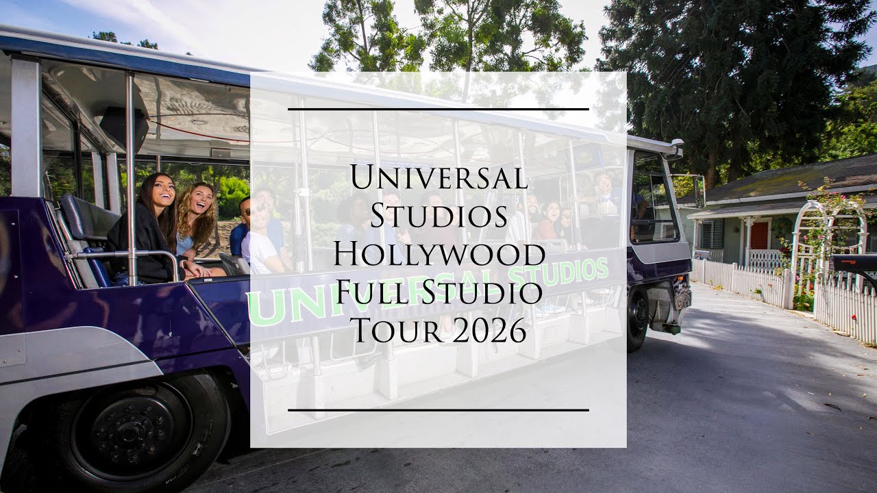 Universal Studios Hollywood Full Studio Tour POV - YouTube