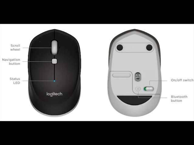 m337 logitech wireless bluetooth mouse unboxing and review